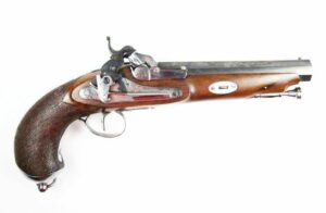 Pistola de Pistón de "Antonio Alberdi" Eibar, 1852